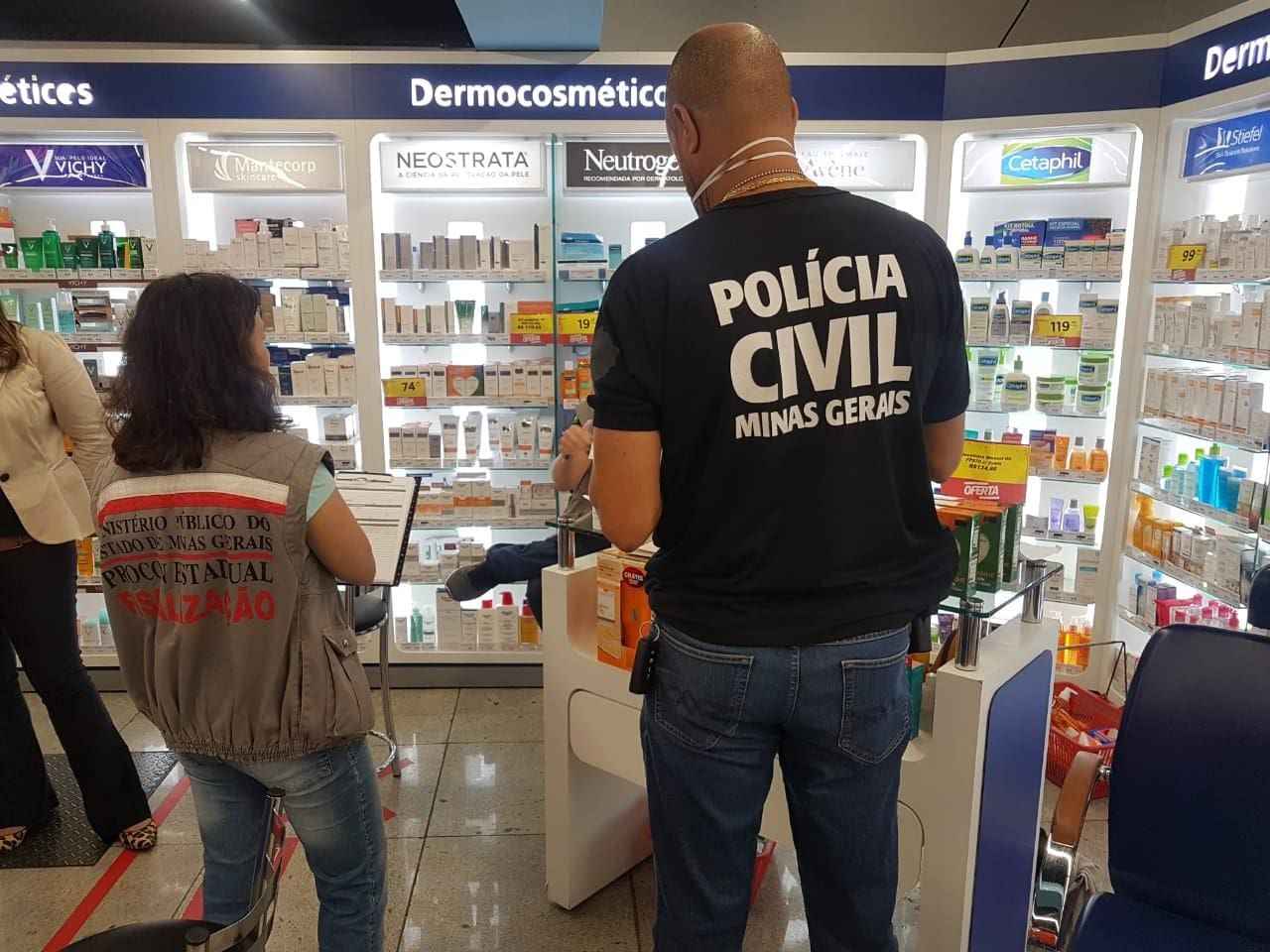 Fiscalização alcool gel