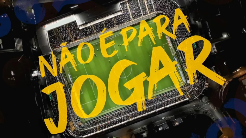 Trecho da campanha promocional da Copa do Brasil 2025 na TV Globo