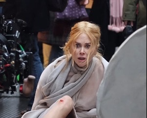 Nicole Kidman foi vista gravando cenas de Babygirl