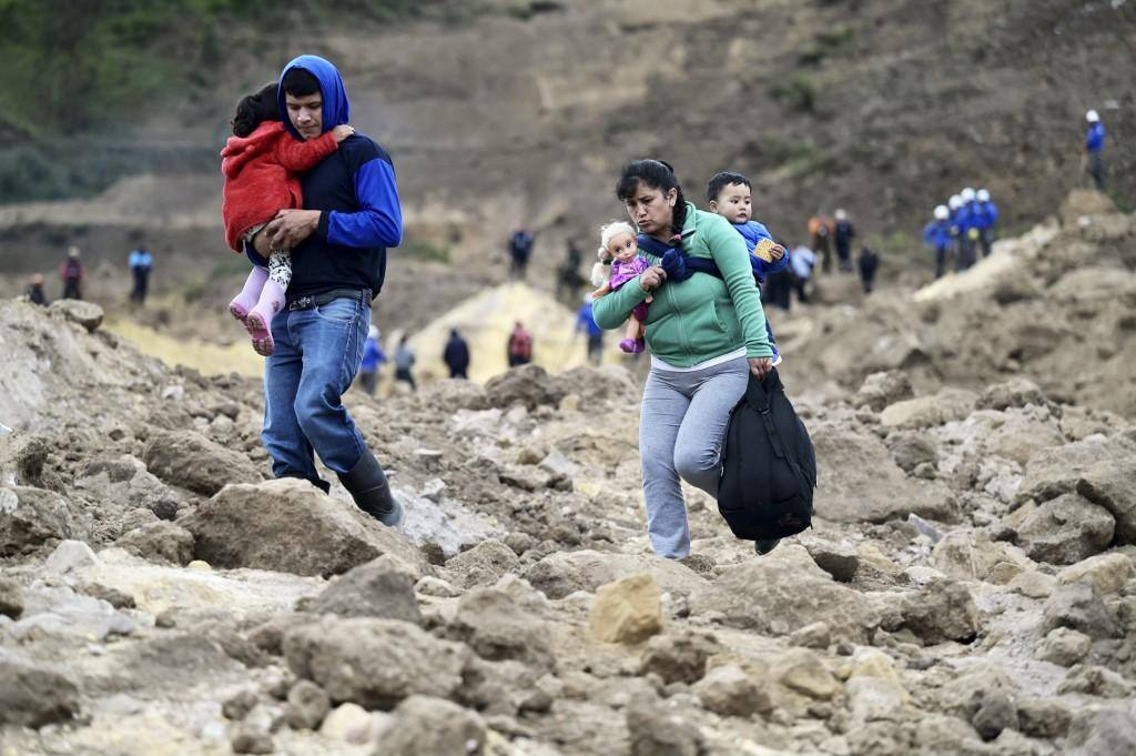 Deslizamento de terra no Equador