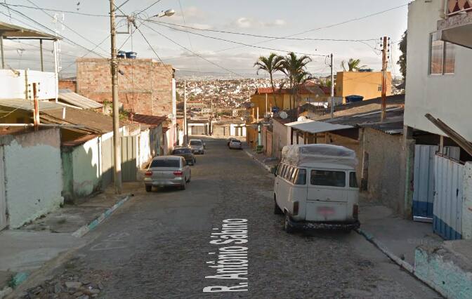 Crime aconteceu na rua Antônio Sabino, no bairro Palmital, em Santa Luzia