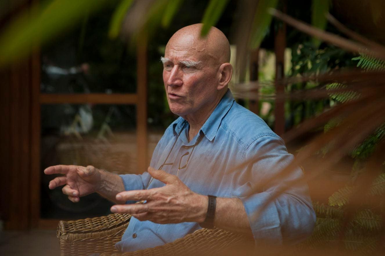 O renomado fotógrafo mineiro Sebastião Salgado