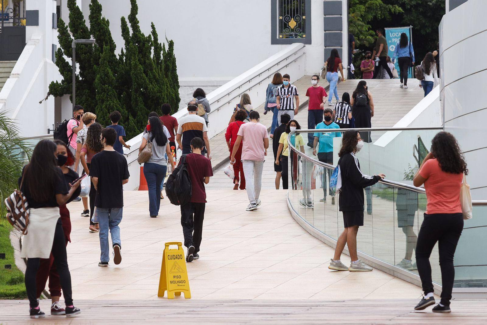 ENEM 2021 na Puc Minas, no Coração Eucarístico