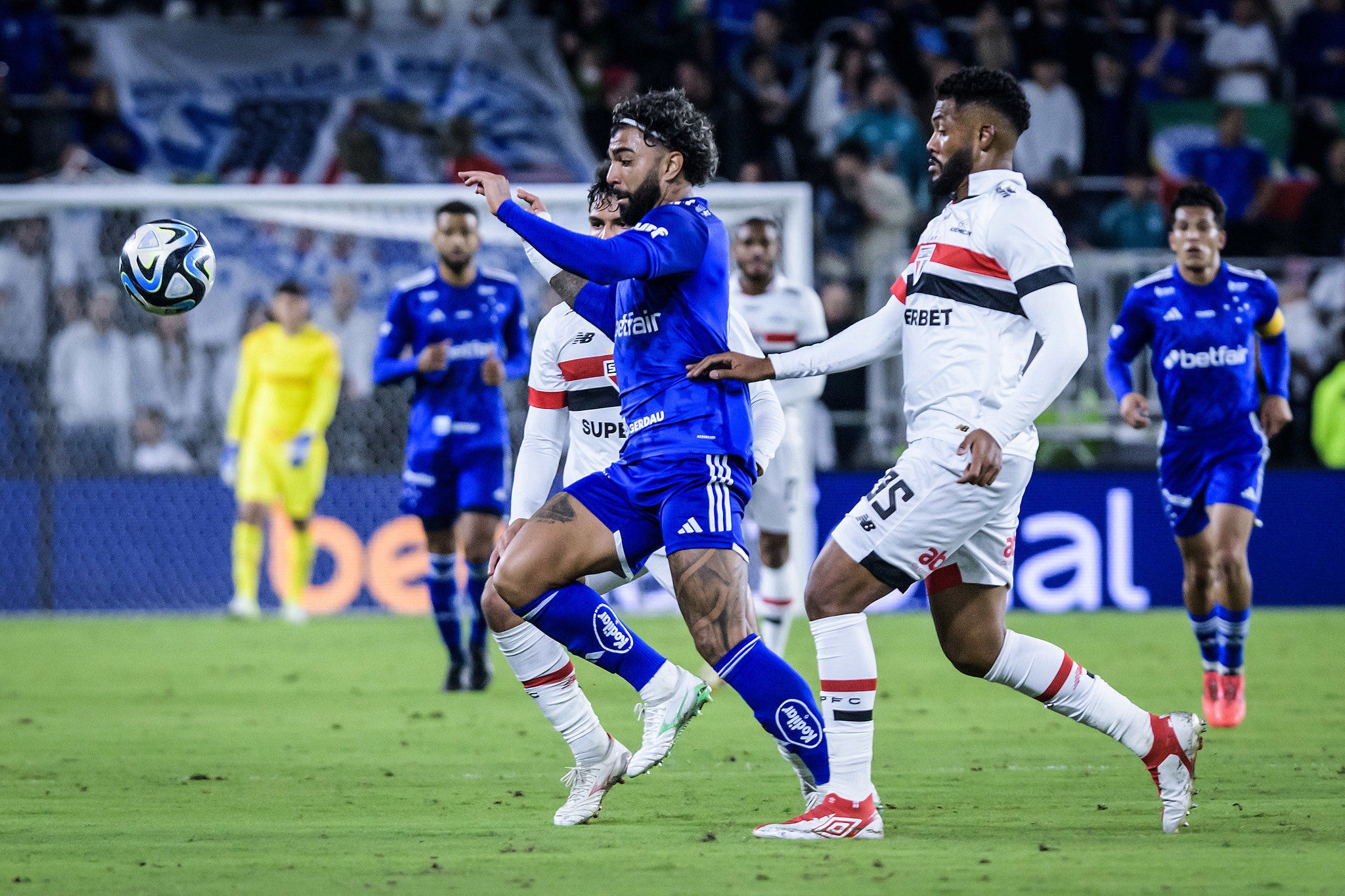 Cruzeiro enfrentou o São Paulo, pelo FC Series, no início do ano
