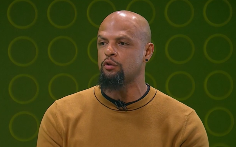 Felipe Melo no programa "Fechamento" (Foto: Reprodução)