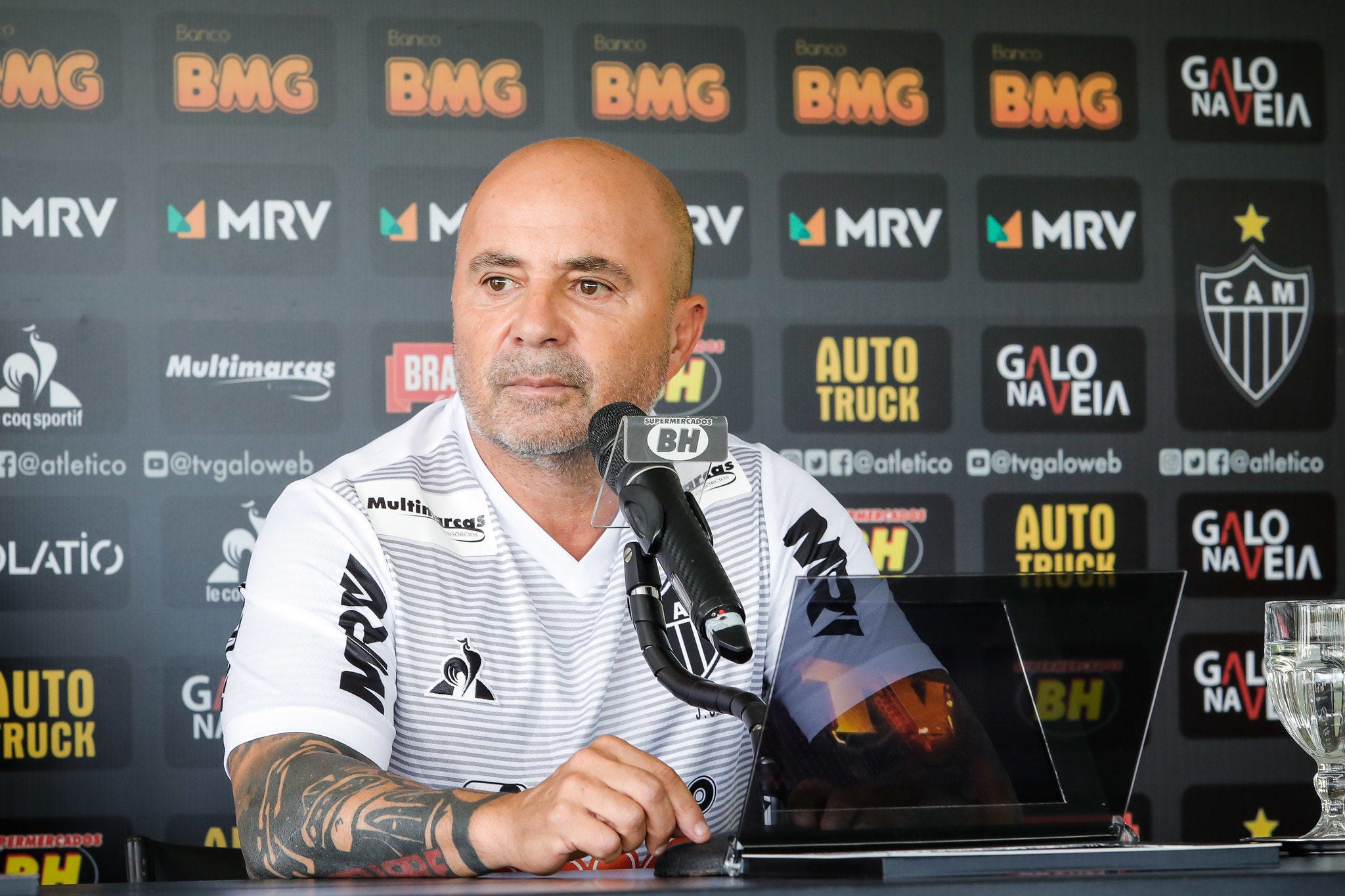 Jorge Sampaoli já comandou o Atlético entre 2020 e 2021