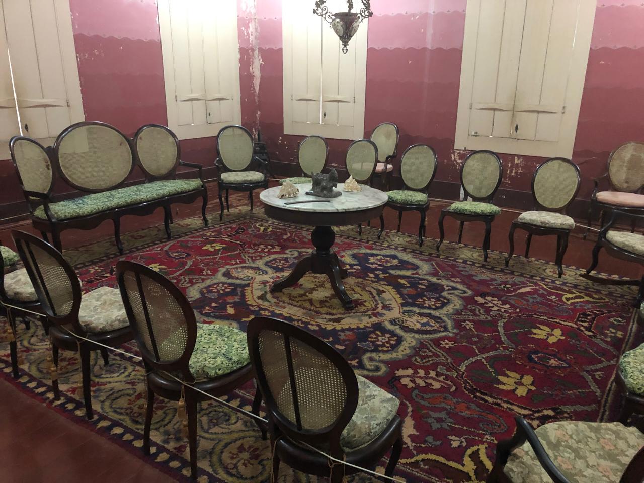 Interior da Fazenda Santa Clara