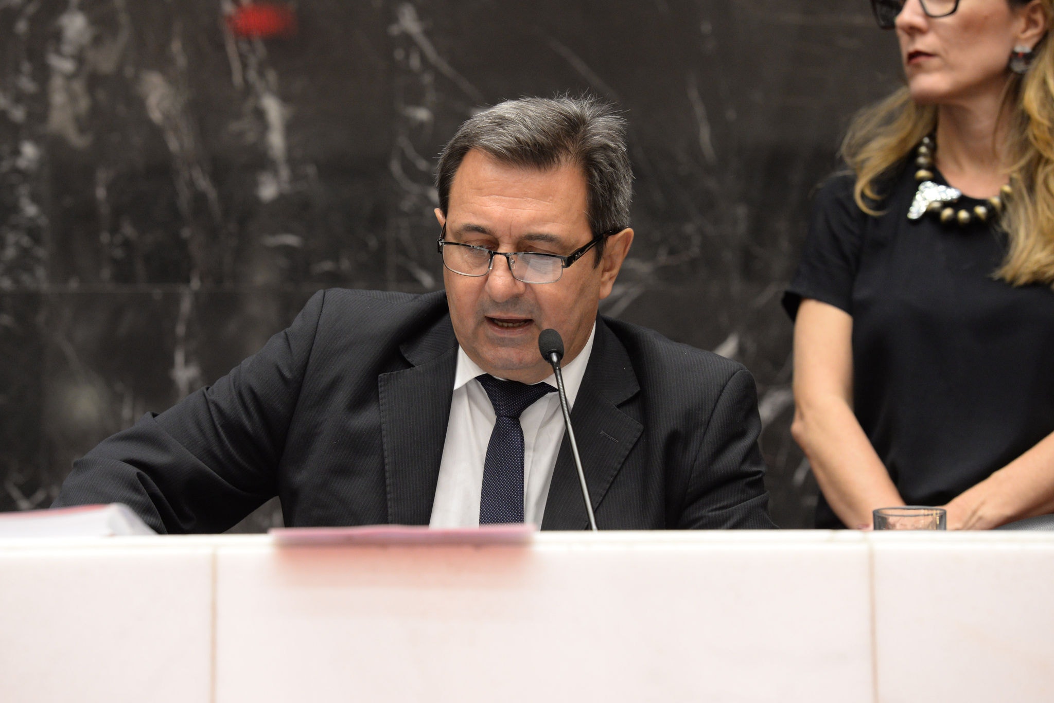Isauro Calais quando ainda exercia o mandato de deputado estadual na ALMG