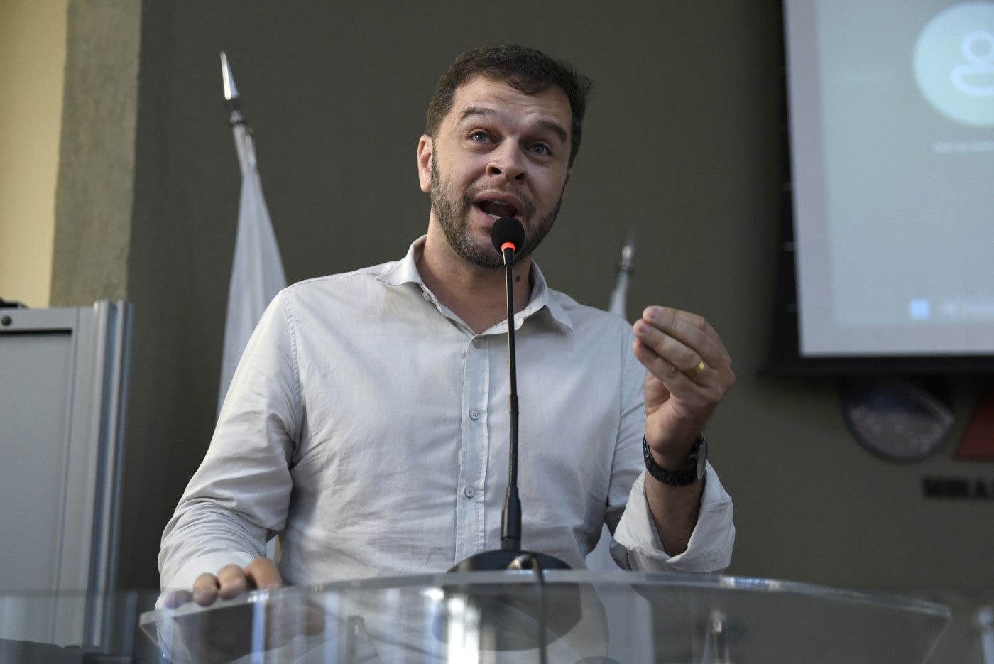 O ex-deputado federal e assessor institucional da Copasa, Charlles Evangelista, pode ser convocado à Assembleia para explicar foto durante obstrução na Câmara dos Deputados