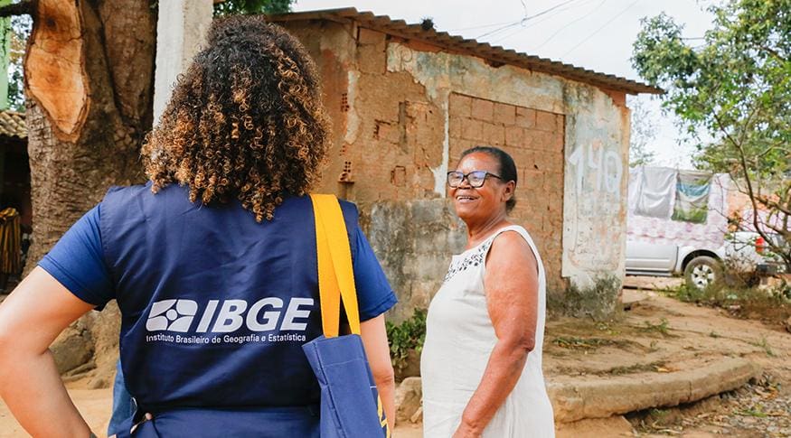 IBGE visita residência para Censo 2022 