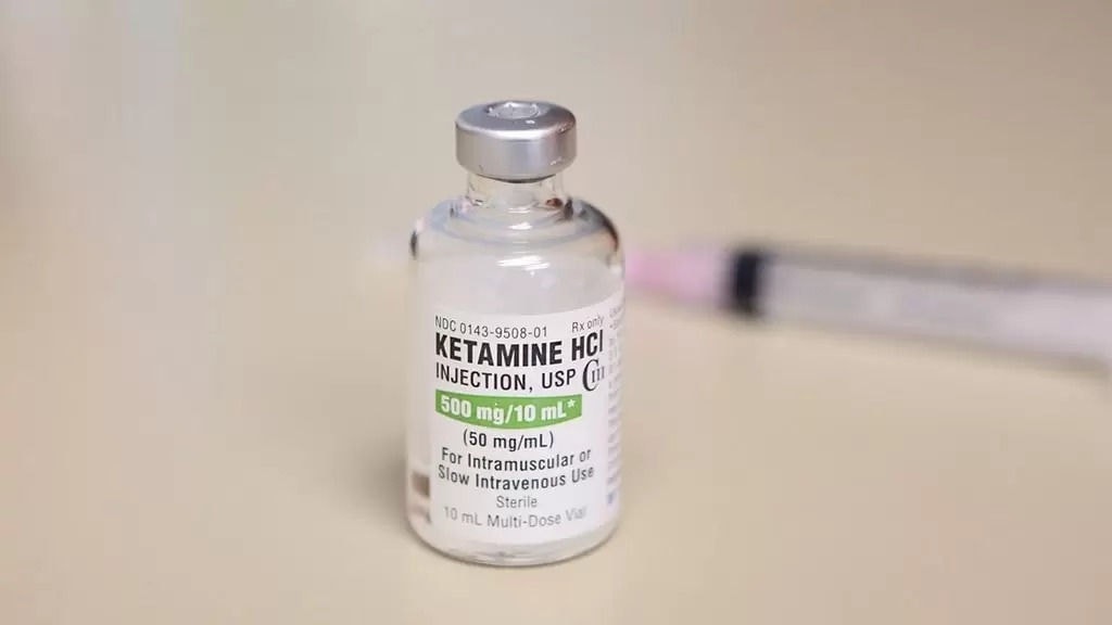 Cetamina tem efeito anestésico e também é utilizado para tratamento de depressão