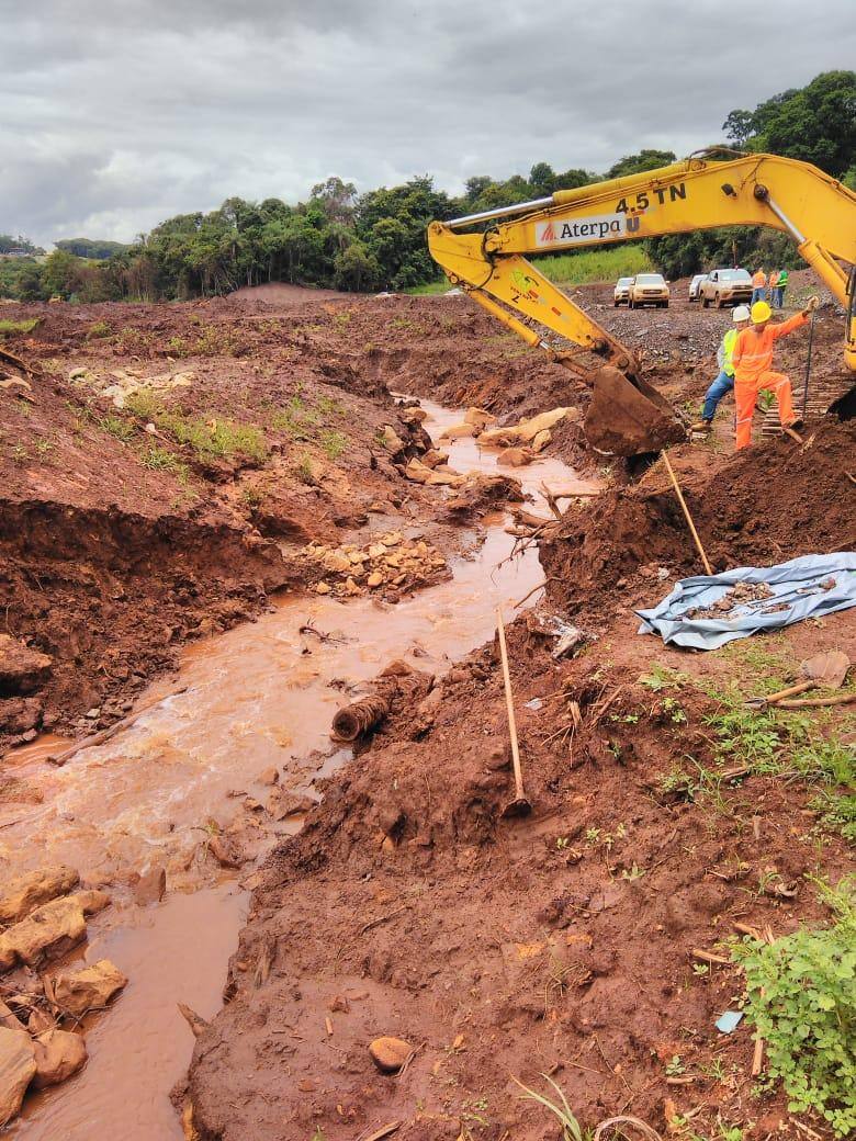 Corpo estava na área de busca denominada BH1, ou barreira hidráulica