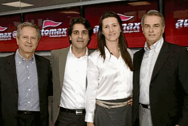 A partir da esq: Victor Gomes, Rogério Bechelany, Adriana Valle e José Eduardo L Valle