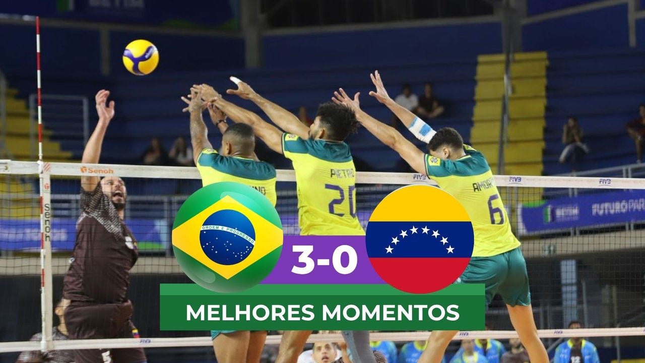 Brasil derrota Venezuela
