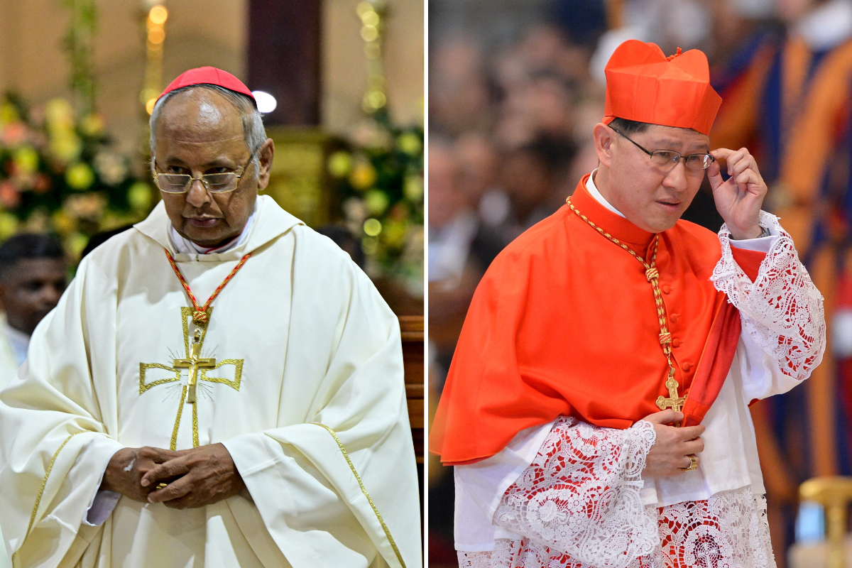 Malcolm Ranjith e Luis Antonio Tagle