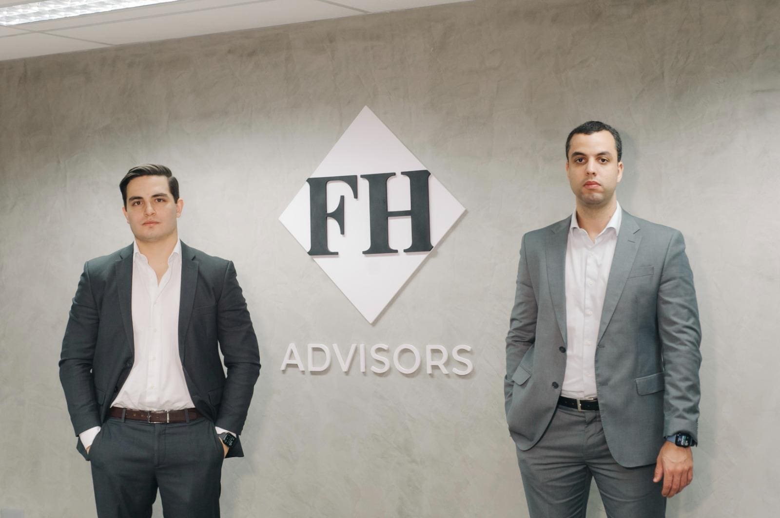 Luiz Fernando Ribeiro e Samuel Heringer, sócios fundadores da FH