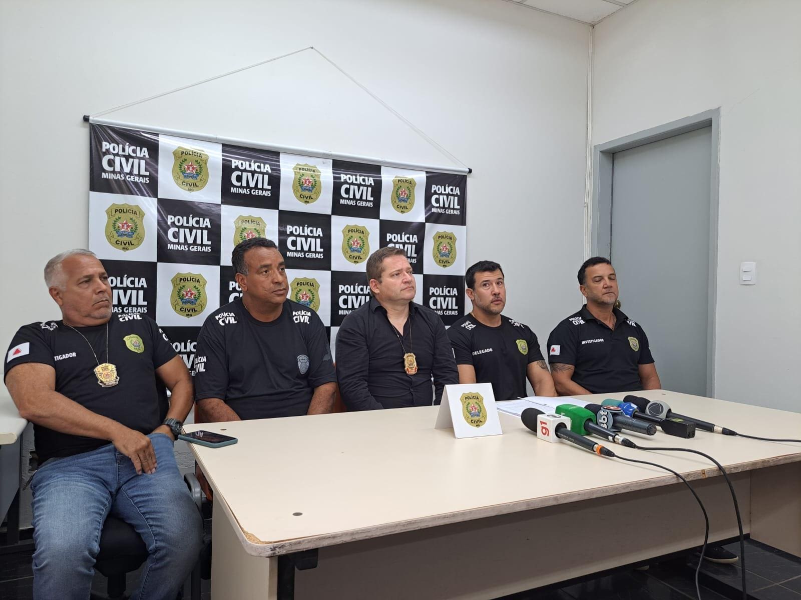 Polícia Civil concedeu coletiva para falar sobre a prisão de Chapola do Dendê