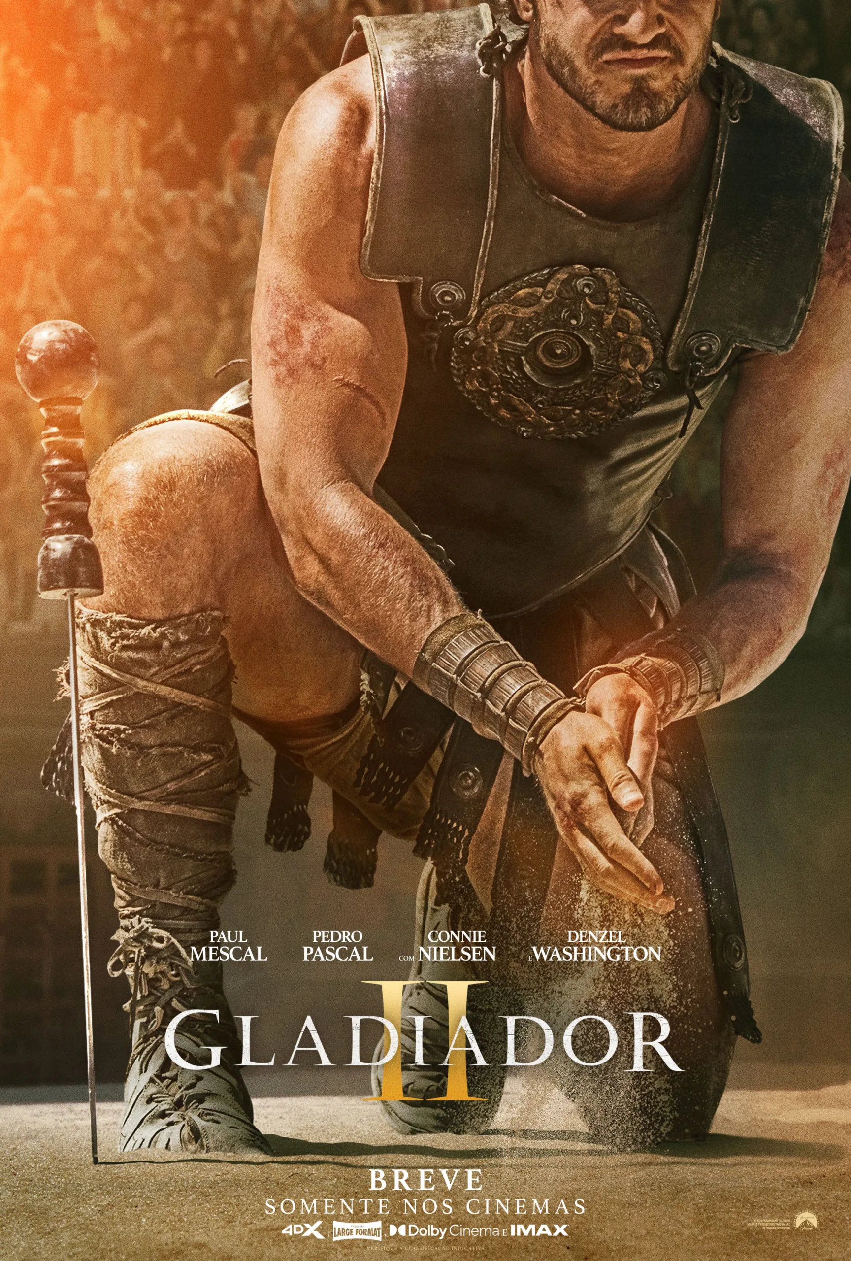 Gladiador 2: Veja o trailer, sinopse e elenco do filme