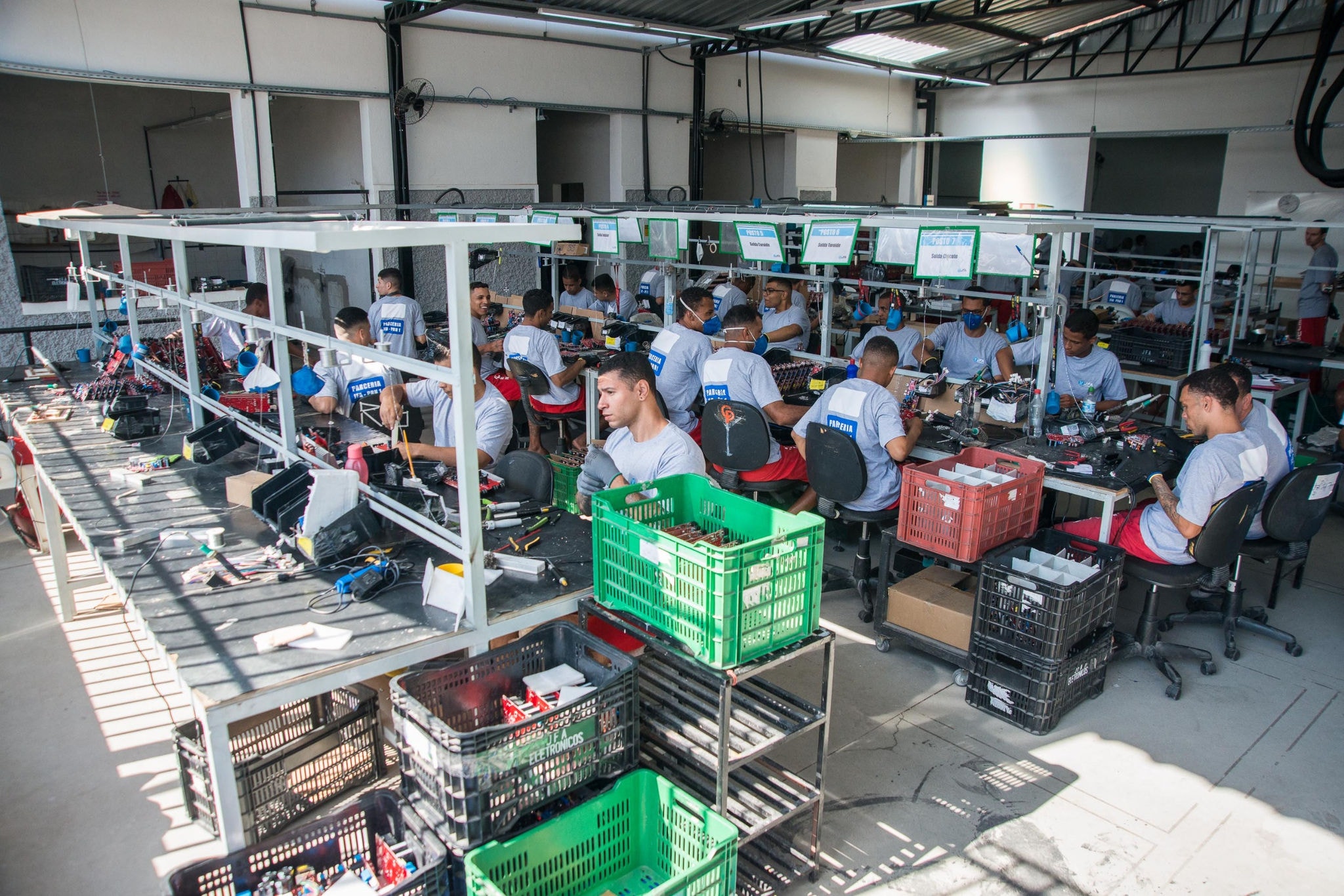  Apac de Santa Luzia, na região metropolitana de BH, trabalha na capacitação e reintegração de detentos no mercado de trabalho