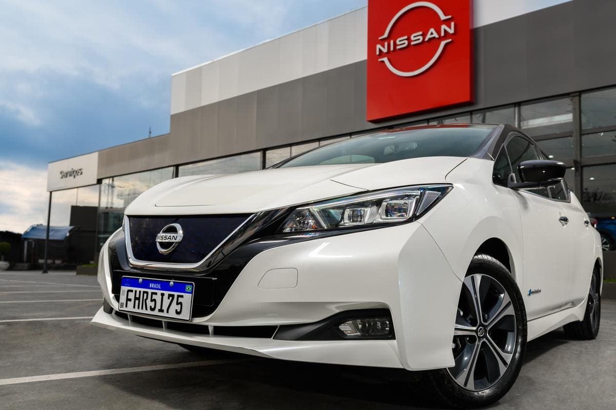 Lançado há dois anos no Brasil, rede para comercialização do Nissan Leaf, modelo com motor 100% elétrico, quintuplica