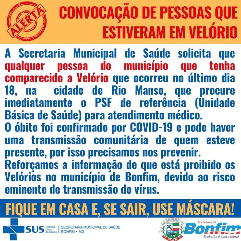Convocação Bonfim