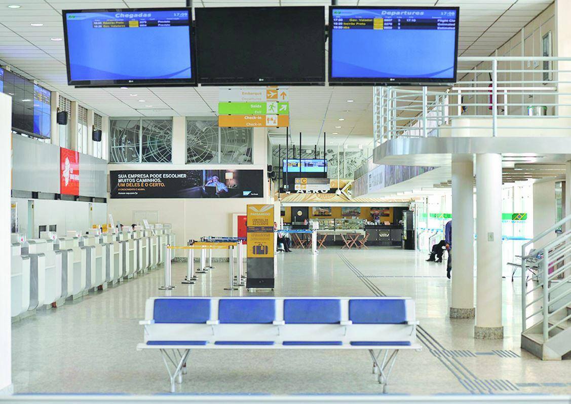 Pampulha Terminal tem capacidade para 2,2 milhões de passageiros, mas recebe cerca de 300 mil