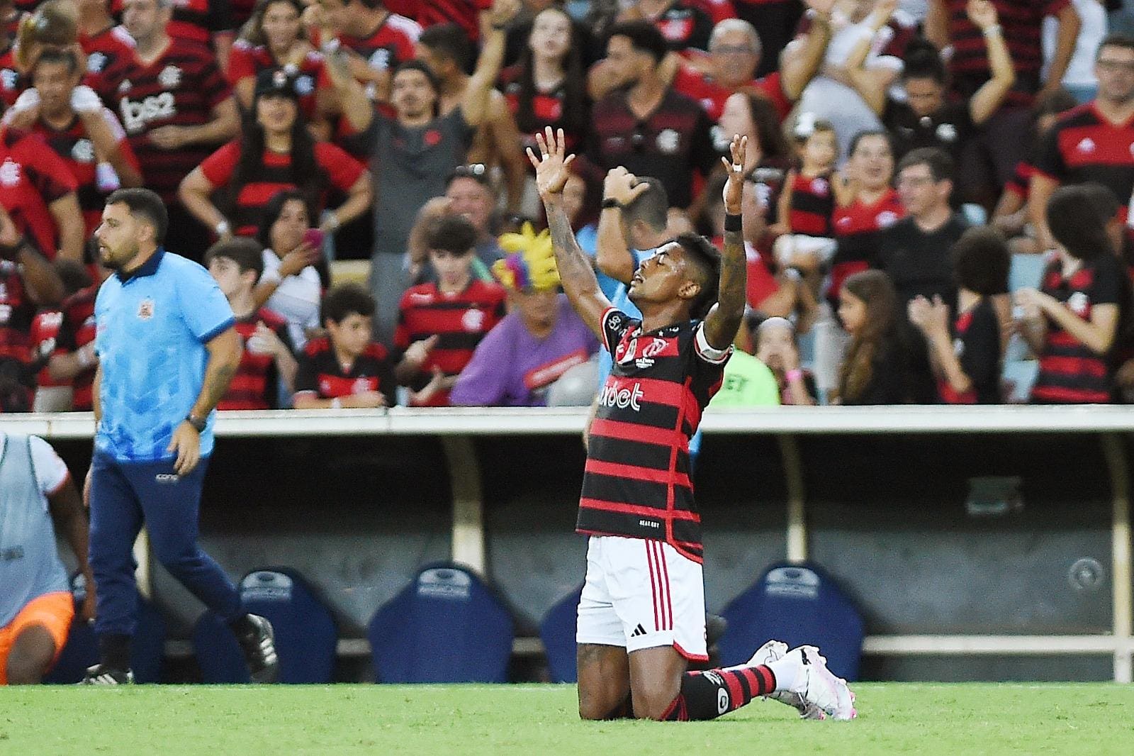 Bruno Henrique anotou o gol do título do Flamengo
