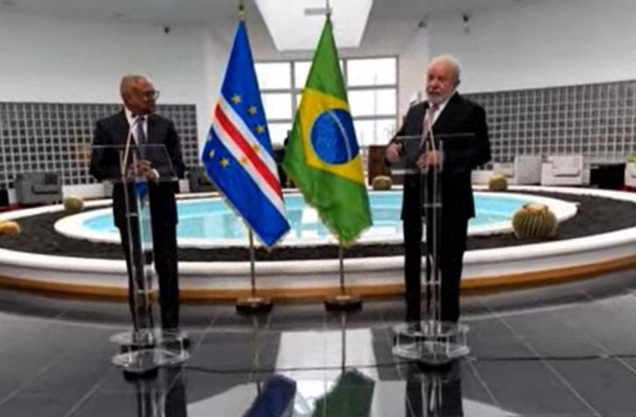 Lula em Cabo Verde
