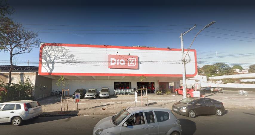 Supermercado Dia no bairro Glória, na região Glória