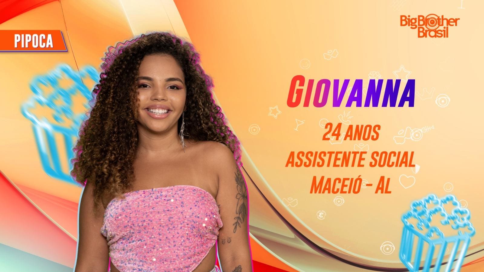 Giovana tem 24 anos e é assistente social