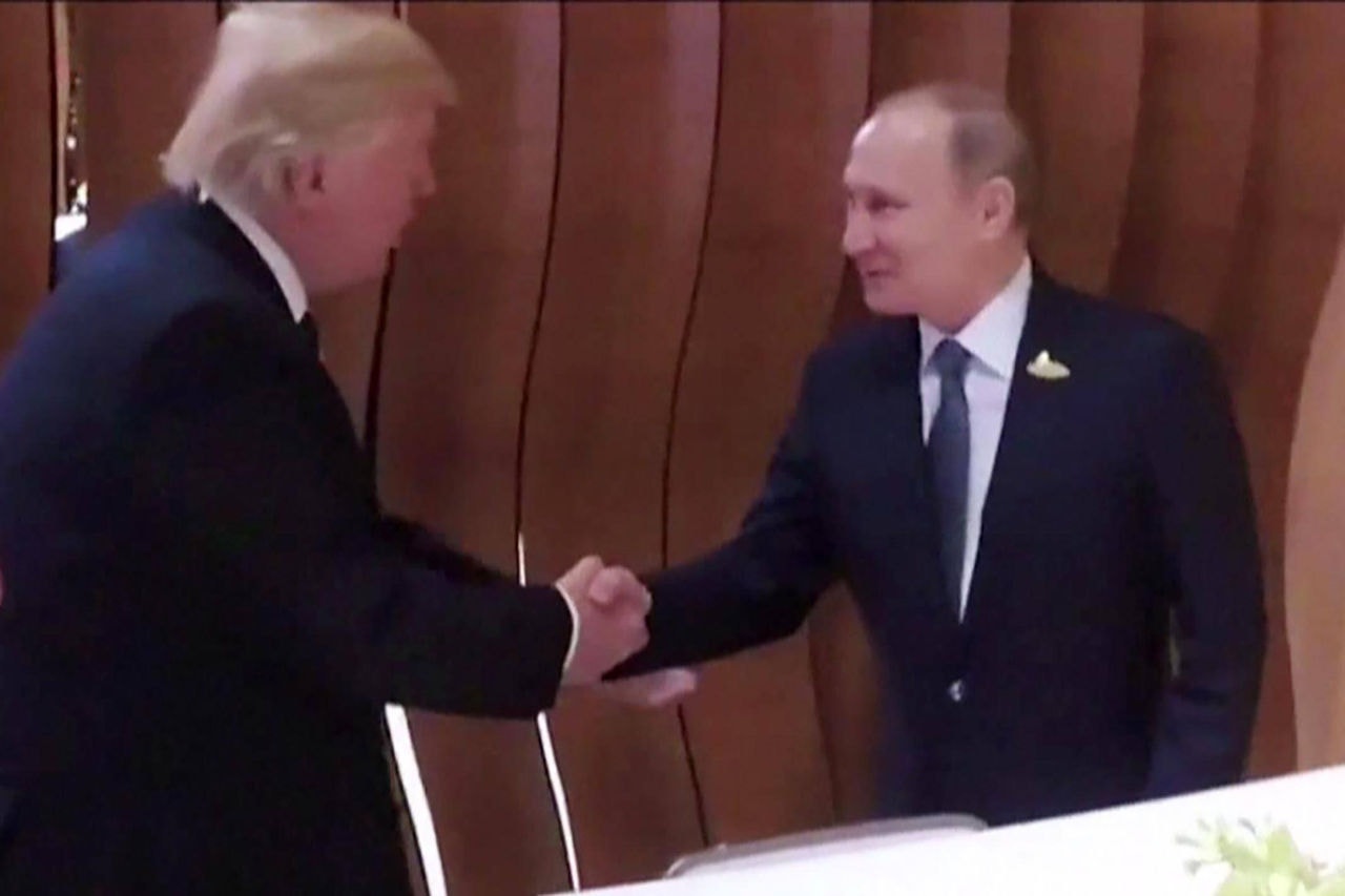 Trump cumprimenta Putin em reunião no G20