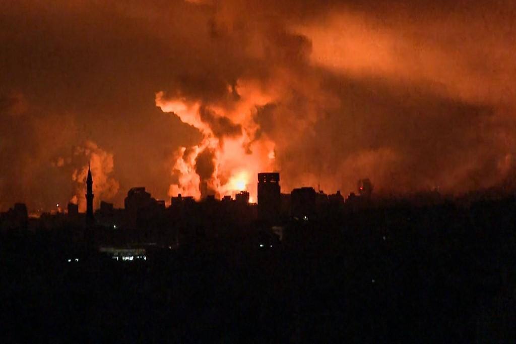 Ataque na cidade de Gaza 27102023