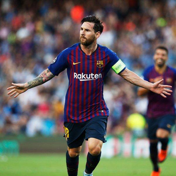 Messi marca 3 e Barça goleia em estreia na Liga dos Campeões; Inter vence