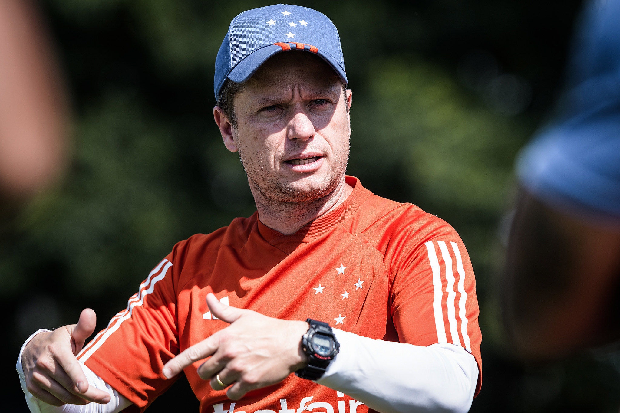 Fernando Seabra, técnico do Cruzeiro, tem conquistado bons resultados com a equipe celeste