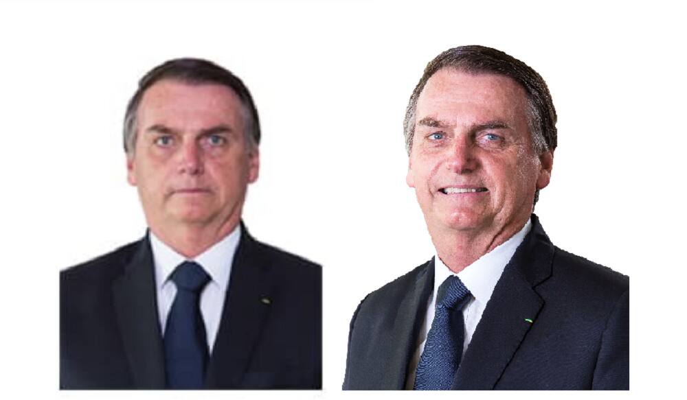 Presidente Jair Bolsonaro (PL) troca foto de candidato na urna eletrônica