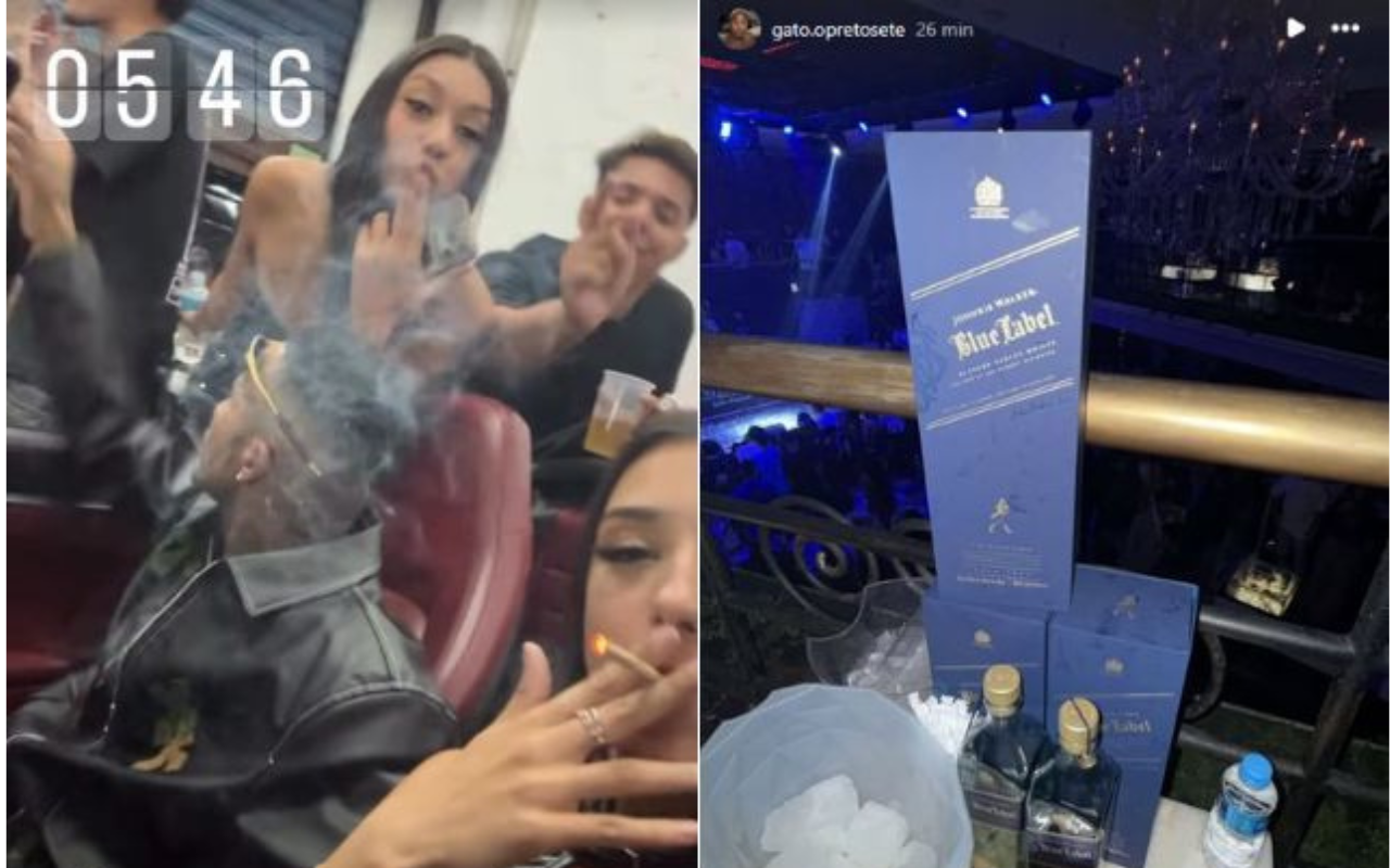 Bia Miranda e Gato Preto, influenciadores, sofreram acidente com carro de luxo avaliado em R$ 1,2 milhão