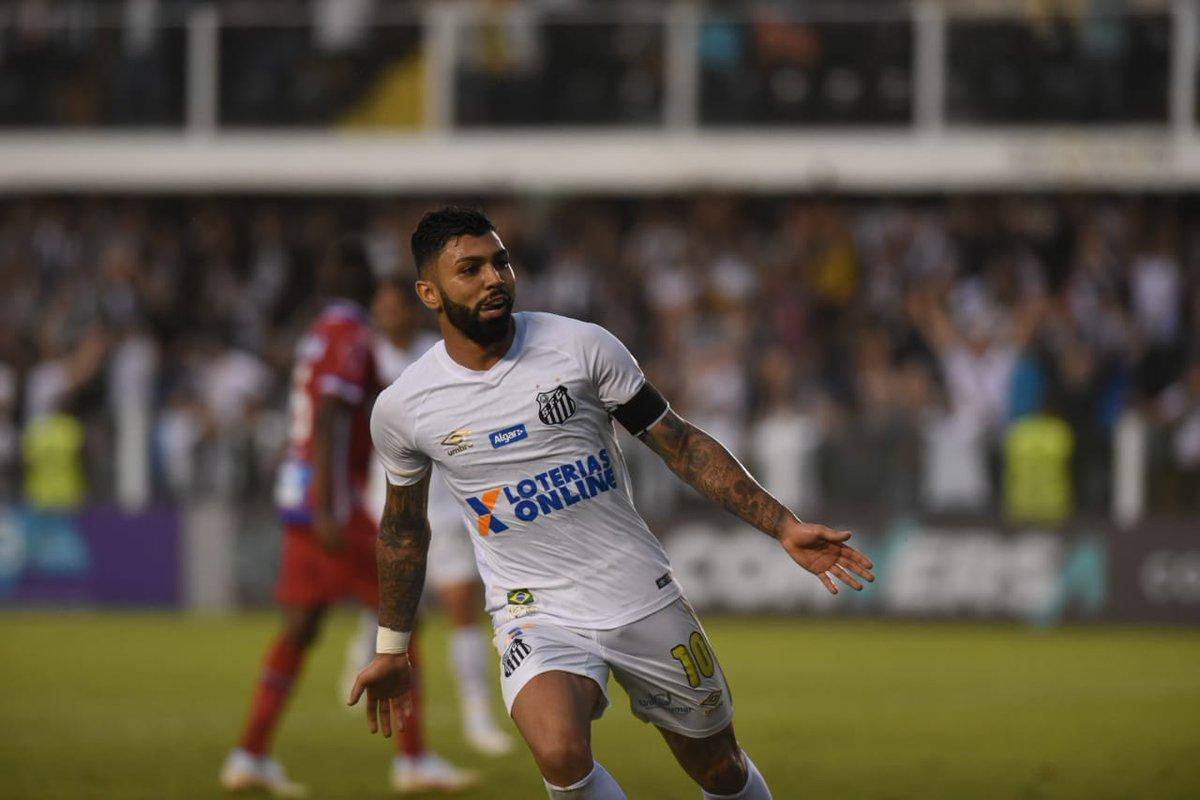 Gabriel acredita em classificação do Santos contra o Independiente pela Copa Libertadores