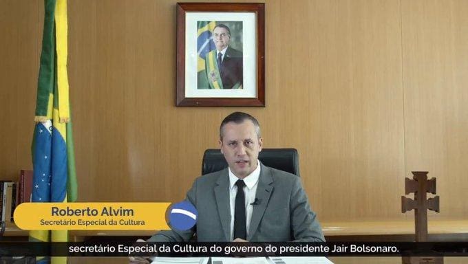 Secretário de Cultura, Roberto Alvim