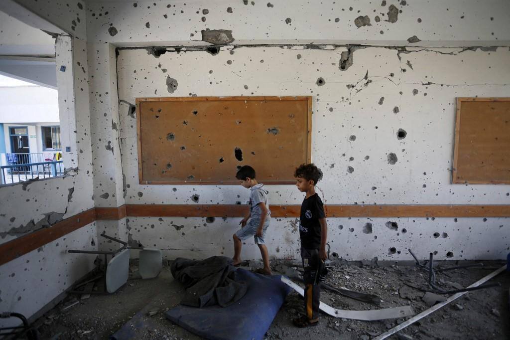 Crianças em Gaza 18102023