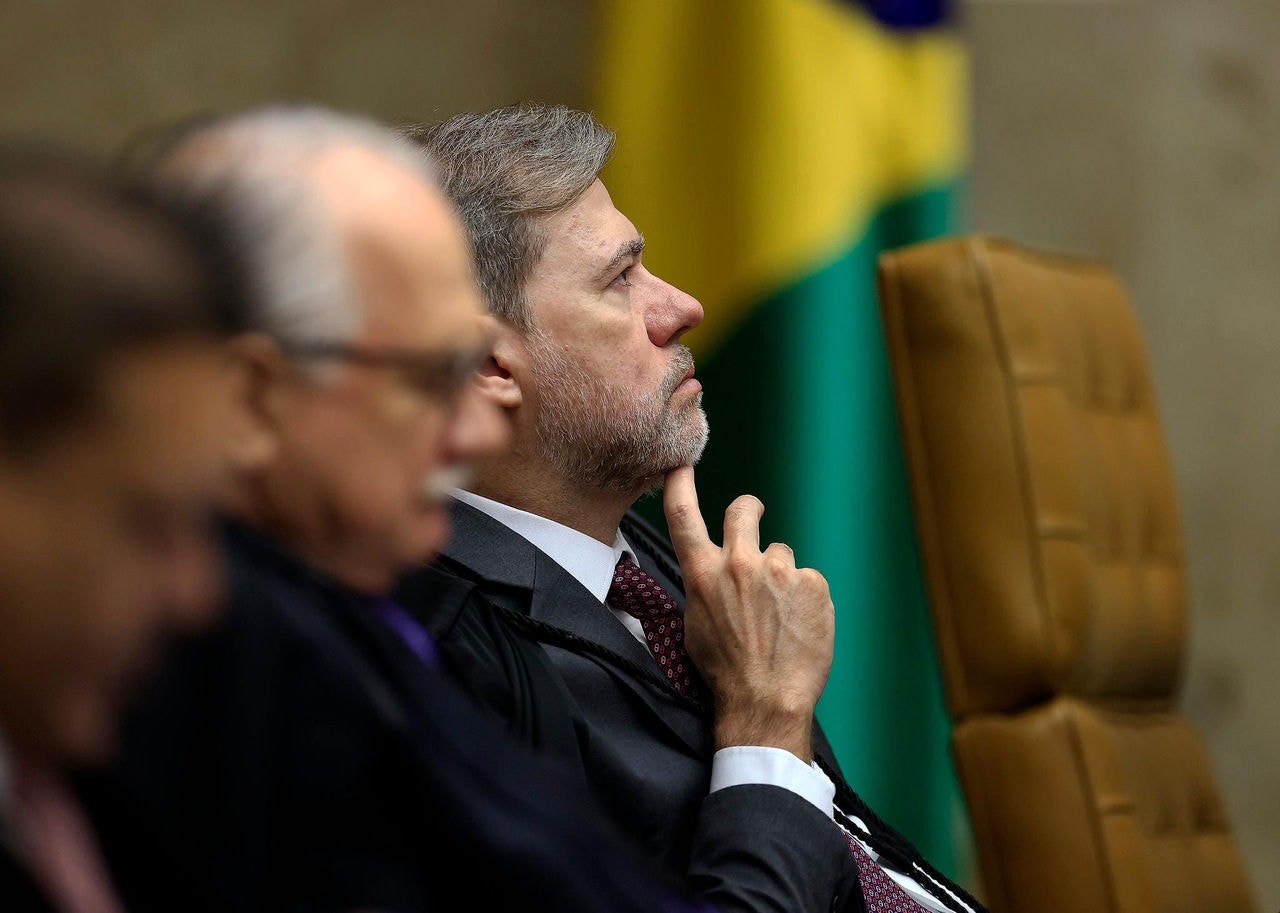 Ministro Dias Toffoli em sessão de encerramento do Ano Judiciário de 2023