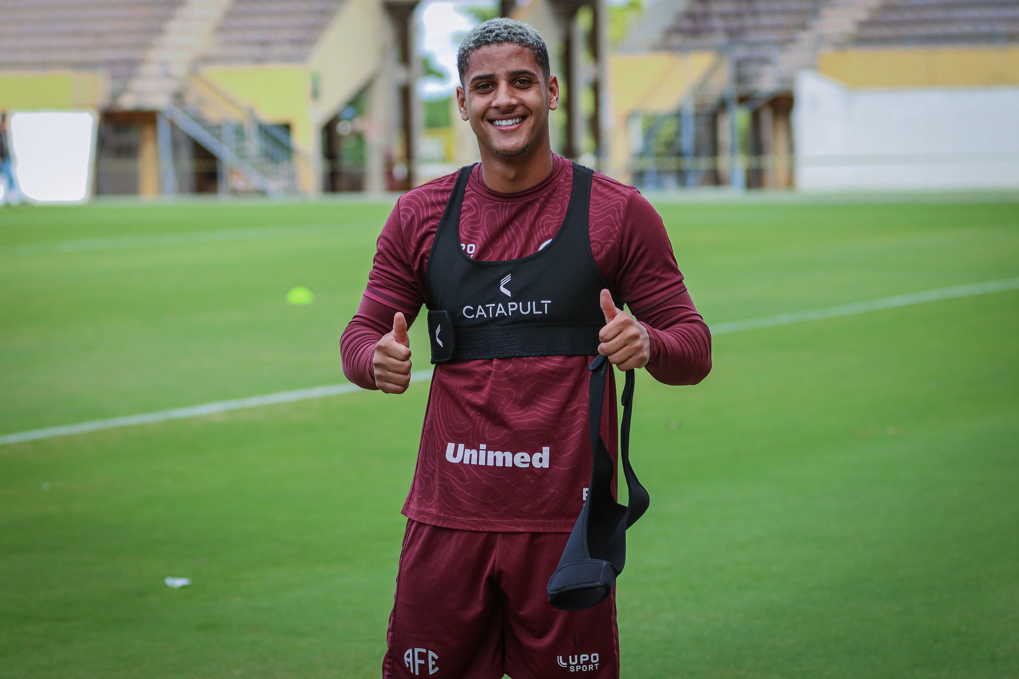 Luís Fernando teve uma fratura na clavícula