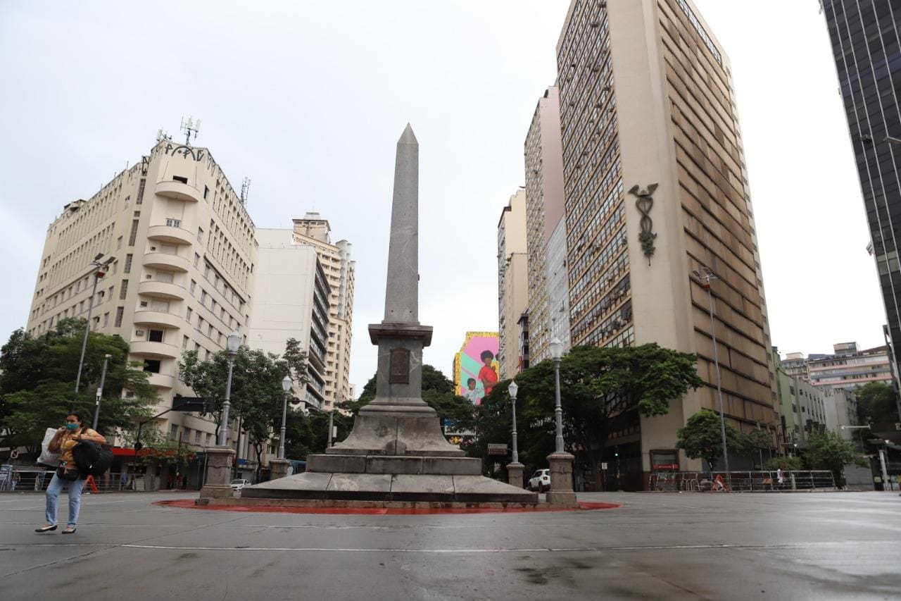 Praça Sete de Setembro, em Belo Horizonte