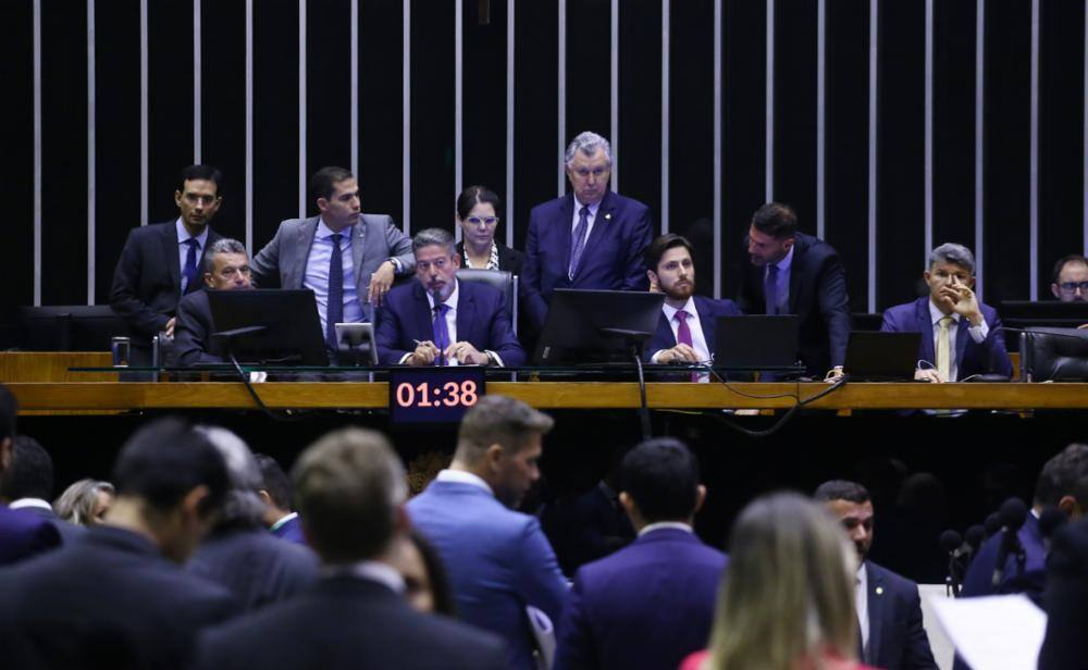 Sessão presidida pelo presidente da Câmara, Arthur Lira