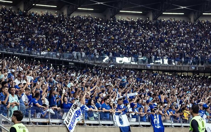 Expectativa de público para Cruzeiro x Ceará novamente é de cerca de 50 mil torcedores no Mineirão (Foto: Gustavo Aleixo/Cruzeiro)