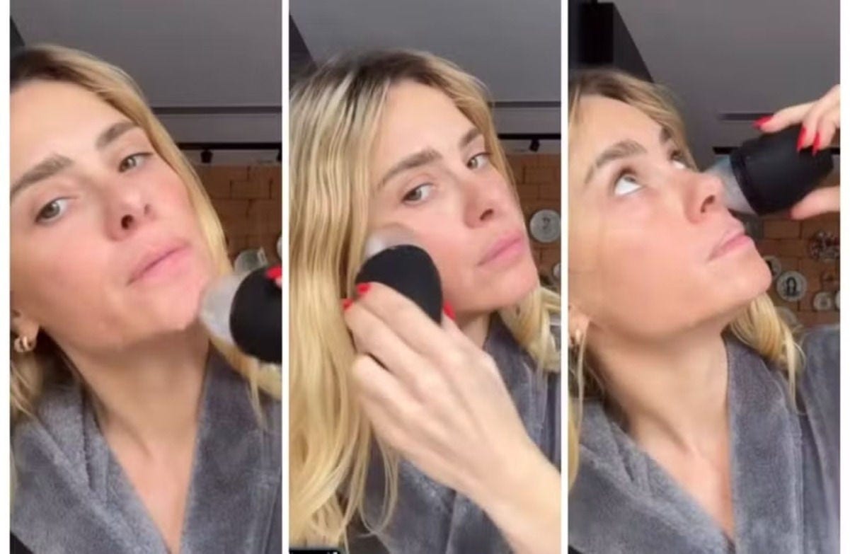 Carolina Dieckmann revela truque de beleza e médica especialista explica benefícios do “skin-icing”
