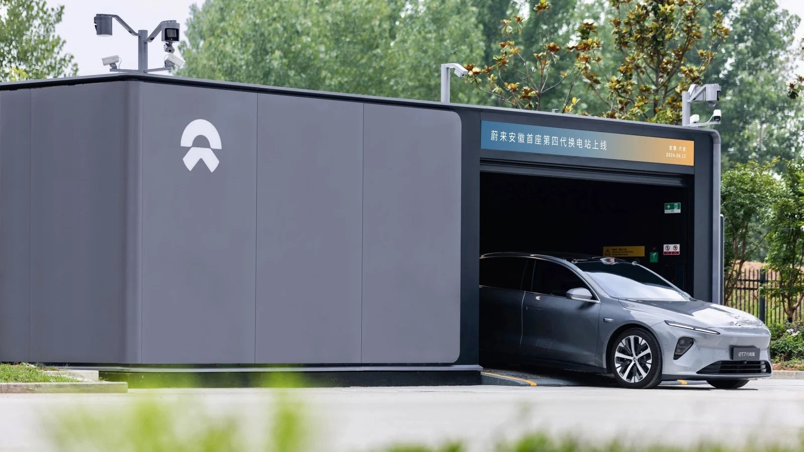 Nio inaugurou estações de troca de bateria para carros elétricos, na China