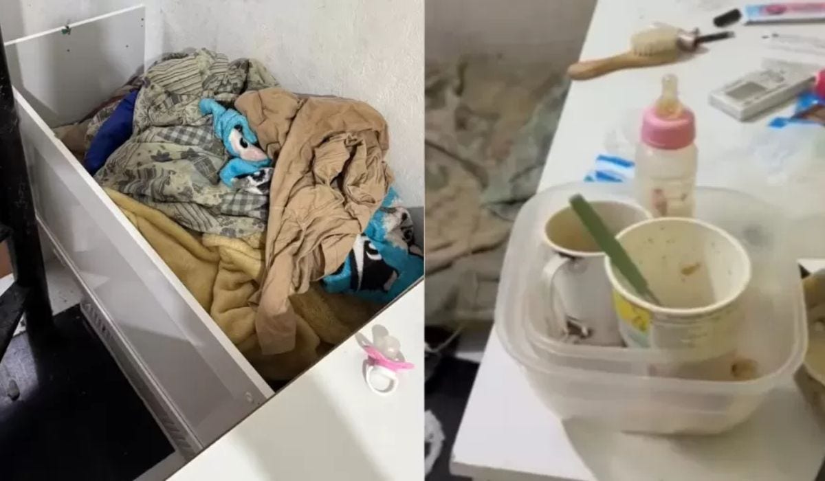 Agentes foram à residência da autora e encontraram uma situação insalubre e sem condições para crianças