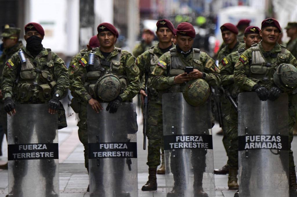 Protestos no Equador