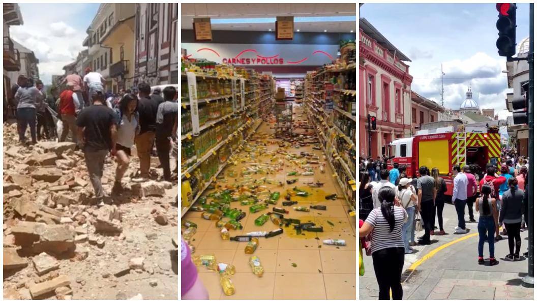 Forte terremoto atinge o Equador