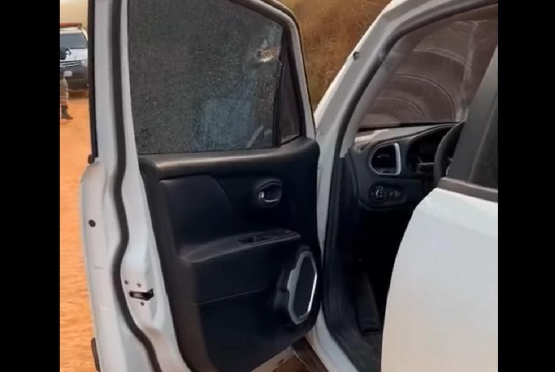 BABÁ CARRO BALEADO